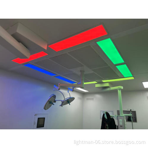 Zigbee Dimmable RGBW LED Panel Light - Wifi DMX 54W 60x120 1200x600